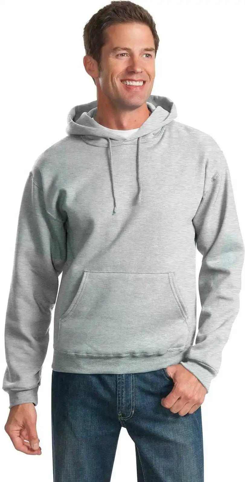 Jerzees 996mr Nublend Pullover Hooded Sweatshirt Ash
