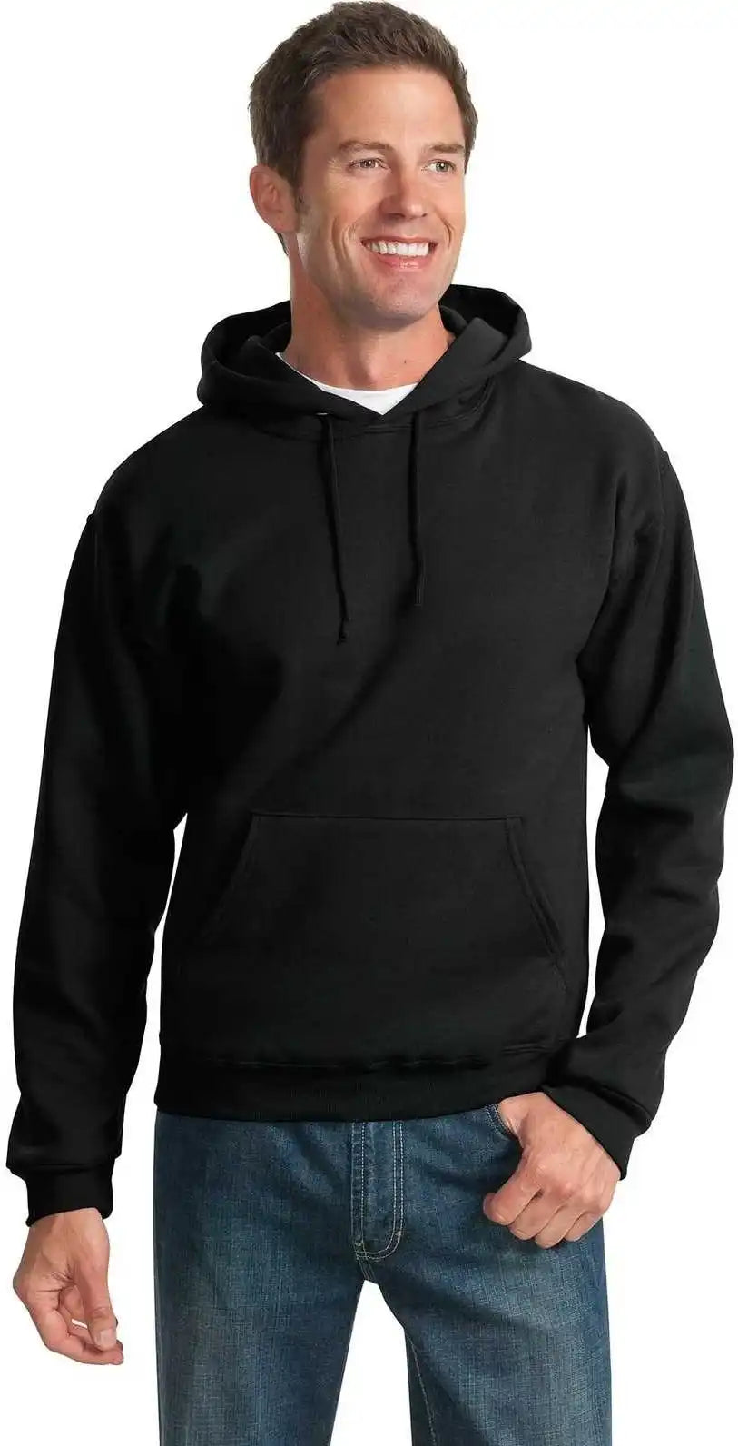 Jerzees 996mr Nublend Pullover Hooded Sweatshirt Black