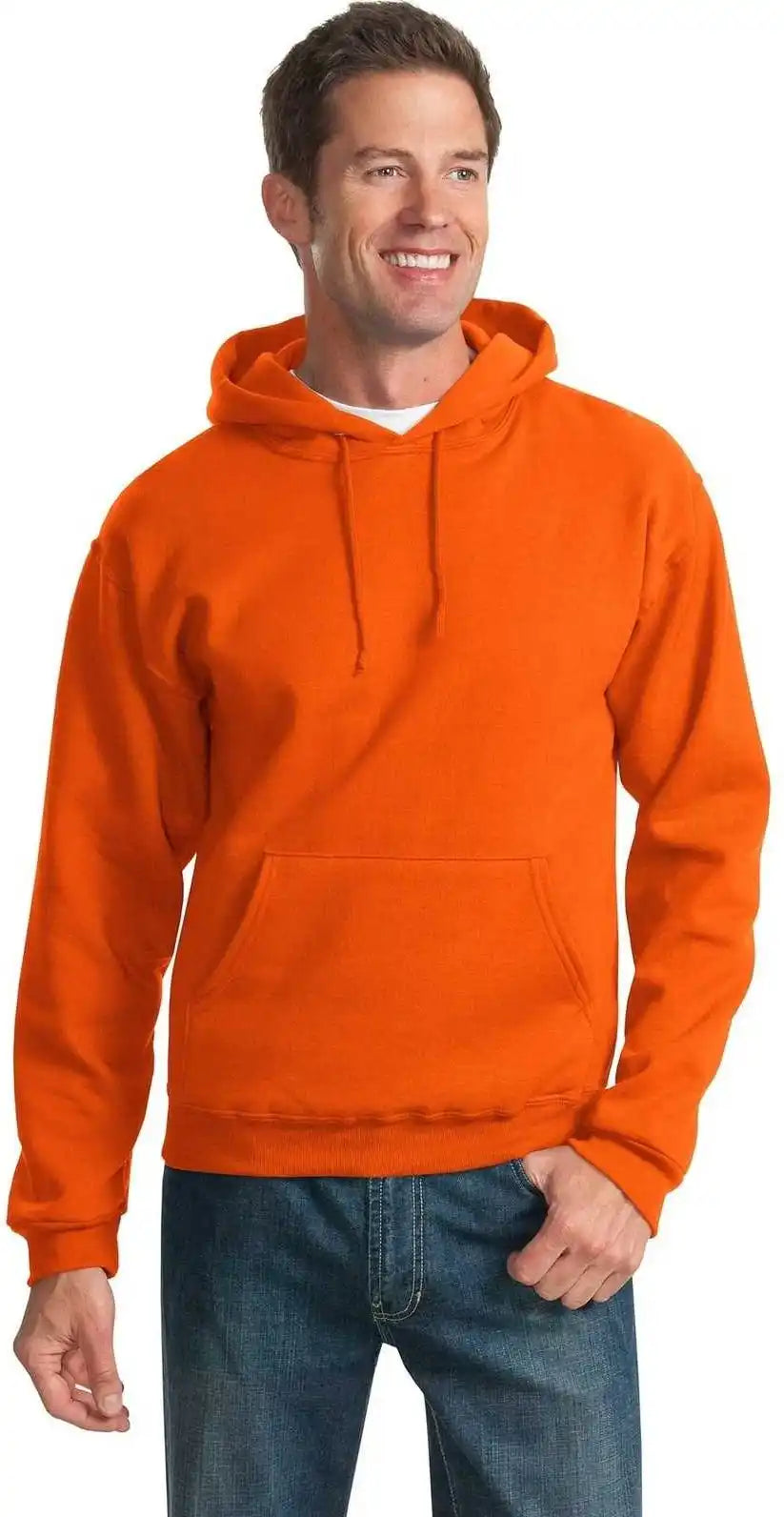 Jerzees 996mr Nublend Pullover Hooded Sweatshirt - Burnt Orange