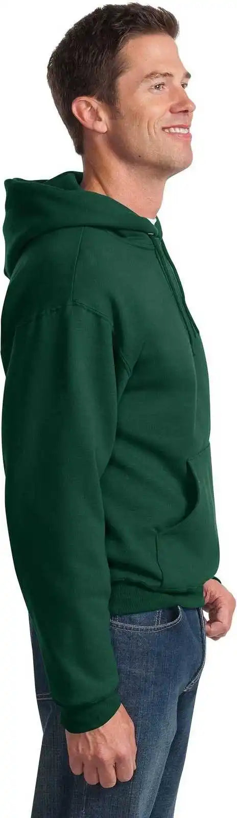 Jerzees 996mr Nublend Pullover Hooded Sweatshirt Forest Green
