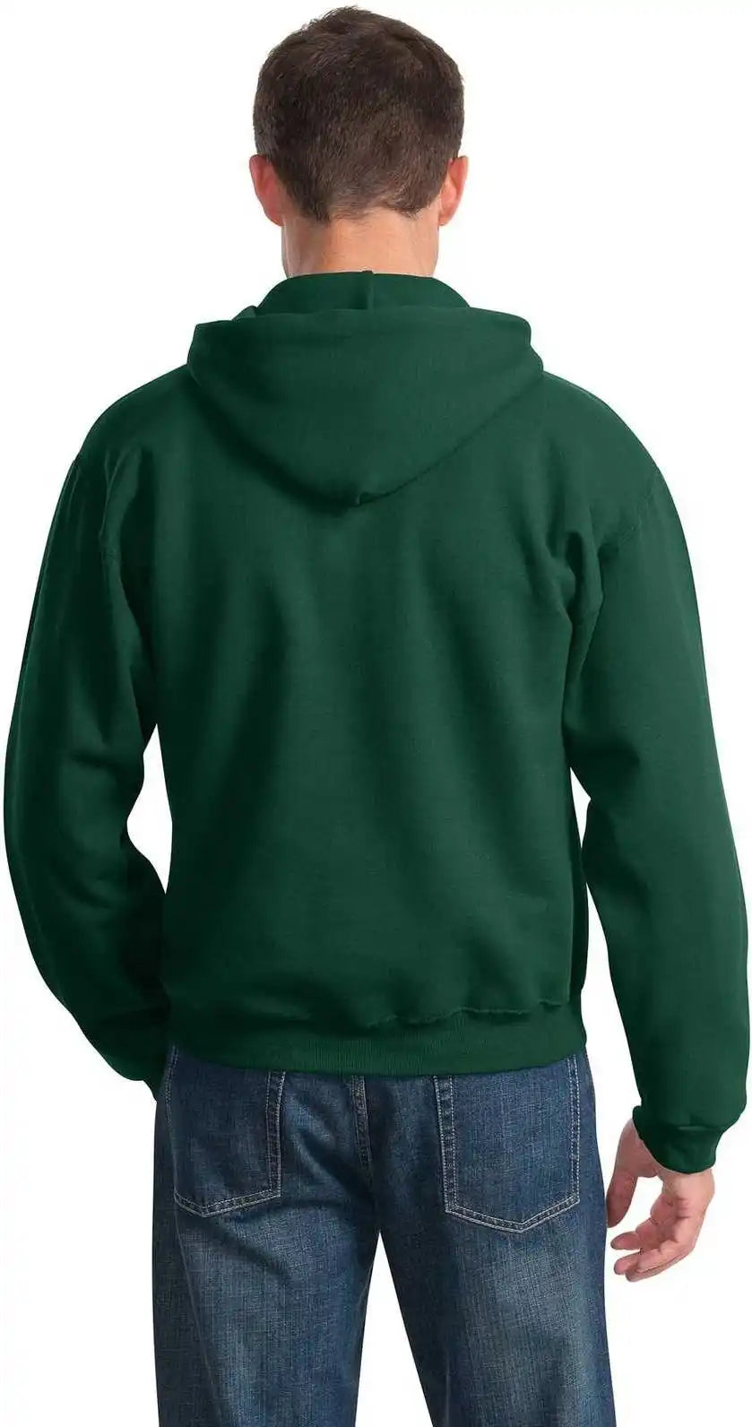 Jerzees 996mr Nublend Pullover Hooded Sweatshirt Forest Green