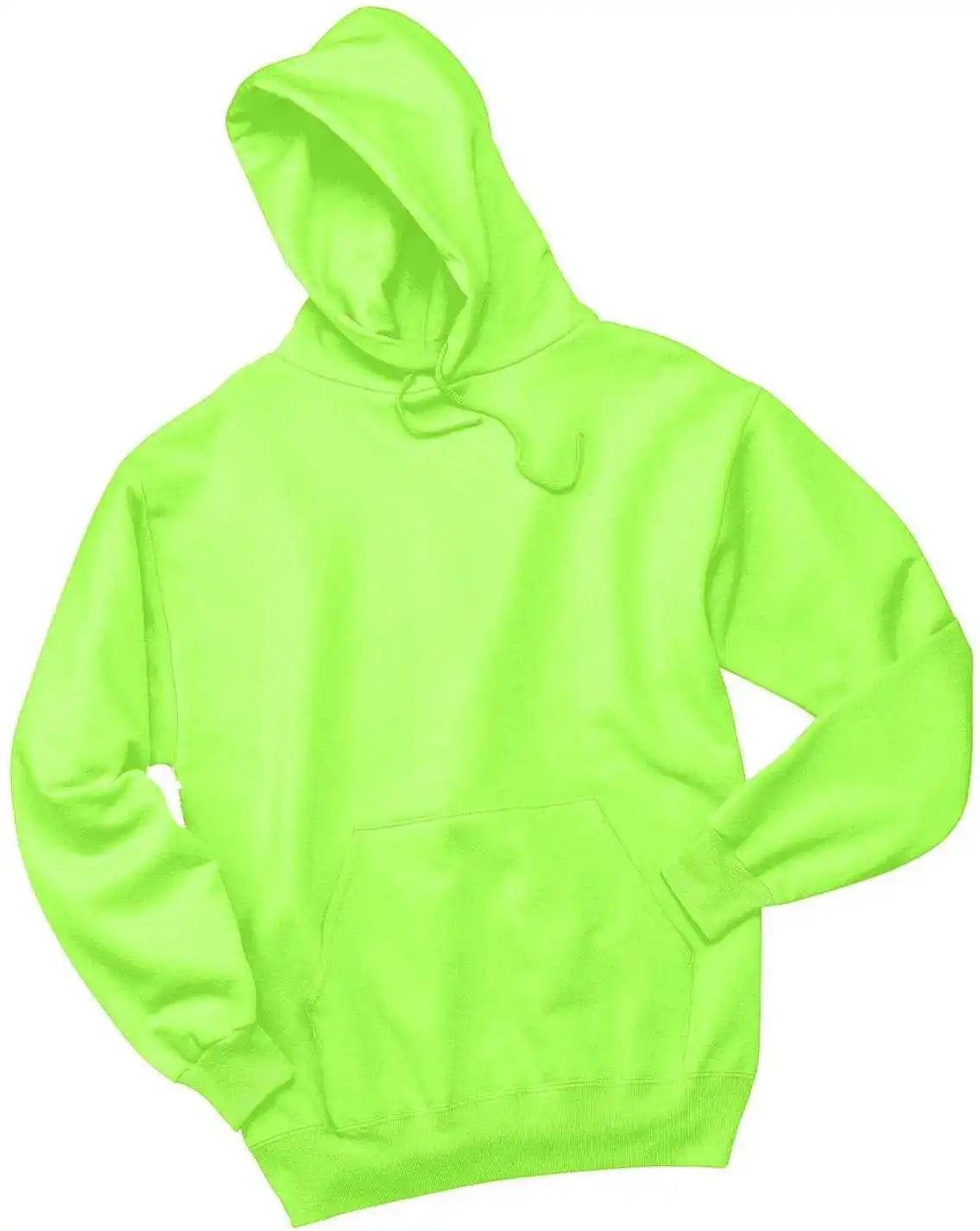 Jerzees 996mr Nublend Pullover Hooded Sweatshirt - Neon Green