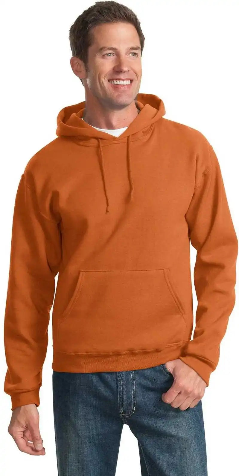Jerzees 996mr Nublend Pullover Hooded Sweatshirt - Texas Orange