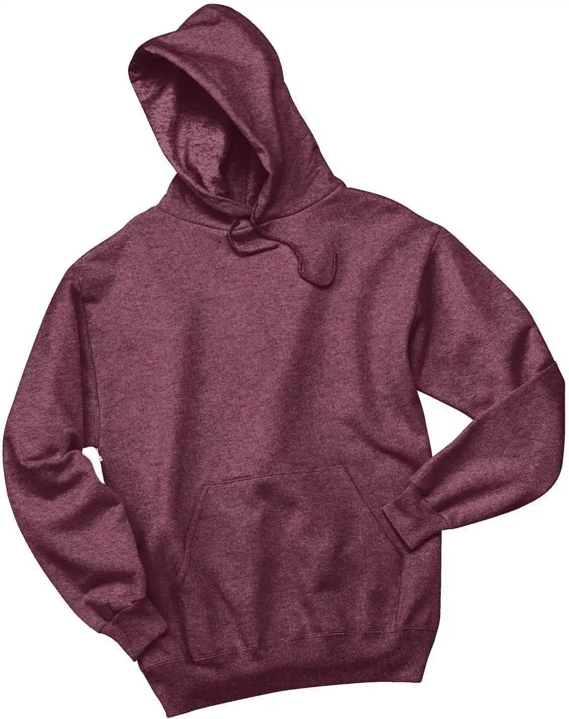Jerzees 996mr Nublend Pullover Hooded Sweatshirt Vintage Heather Maroon