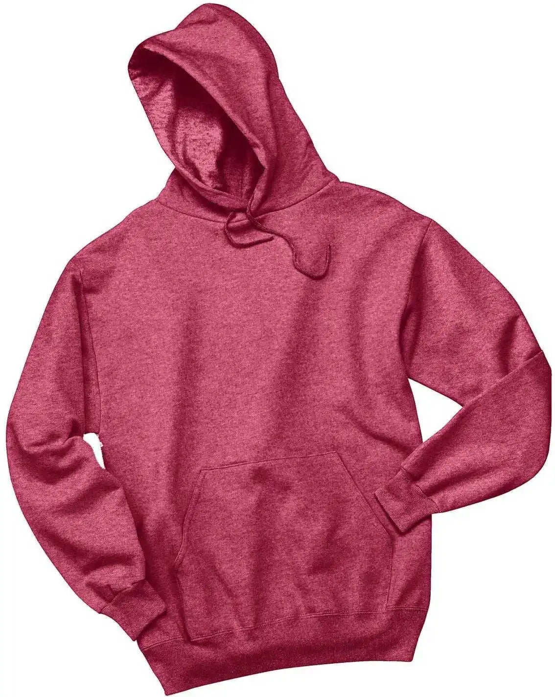 Jerzees 996mr Nublend Pullover Hooded Sweatshirt Vintage Heather Red