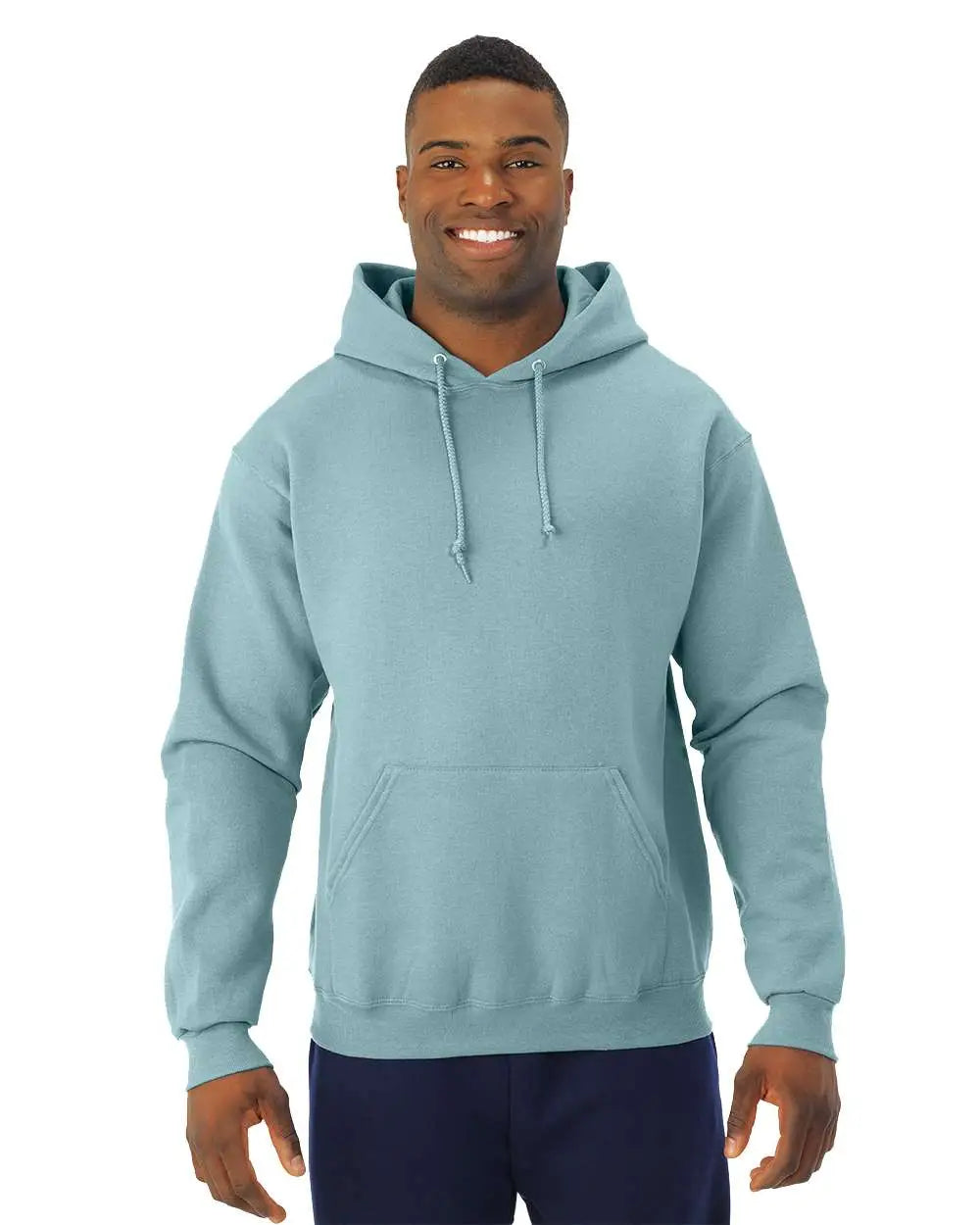 Jerzees 996mr Nublend® Hooded Sweatshirt - Sage - Blue / s