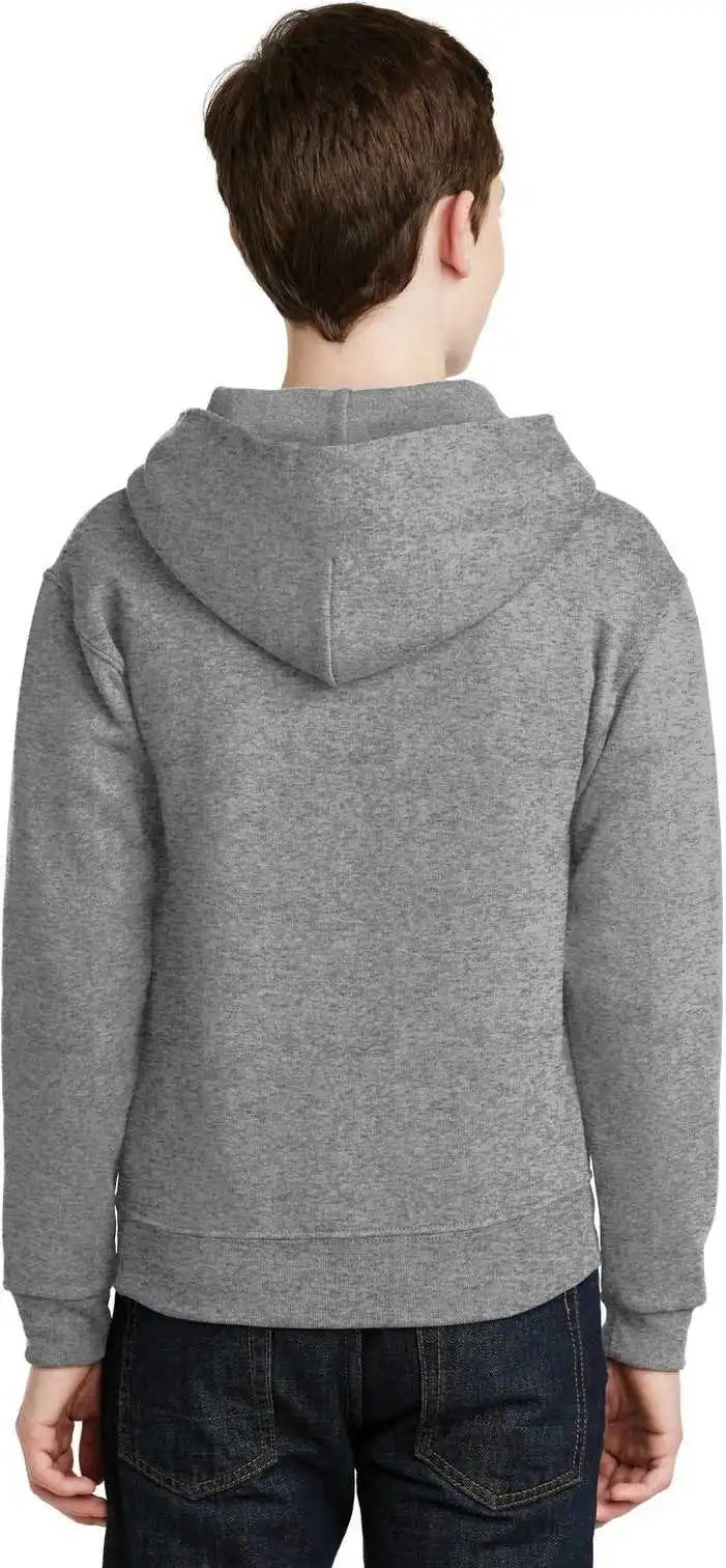 Jerzees 996y Youth Nublend Pullover Hooded Sweatshirt Oxford
