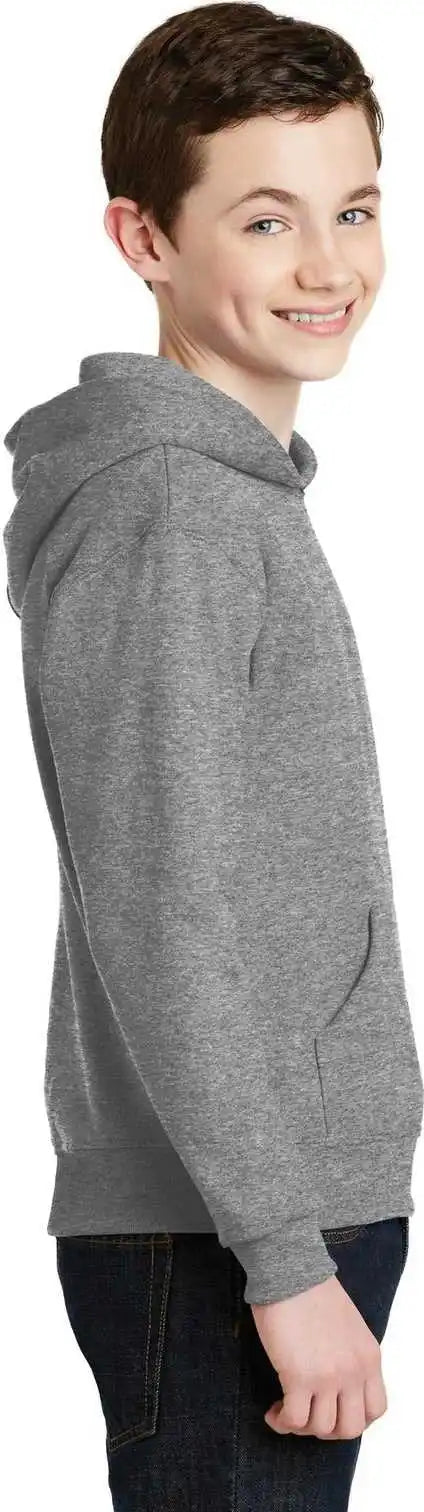 Jerzees 996y Youth Nublend Pullover Hooded Sweatshirt Oxford