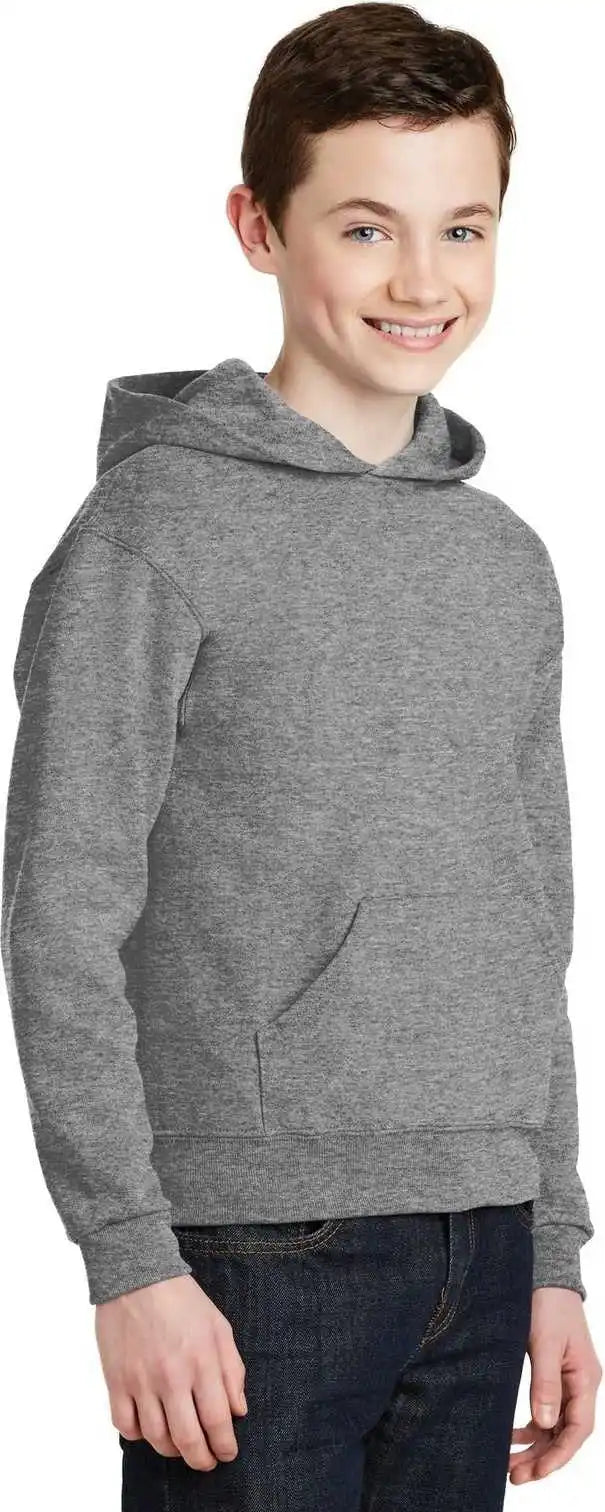 Jerzees 996y Youth Nublend Pullover Hooded Sweatshirt Oxford