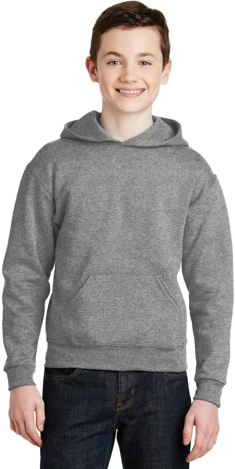 Jerzees 996y Youth Nublend Pullover Hooded Sweatshirt Oxford