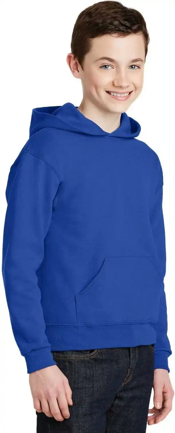 Jerzees 996y Youth Nublend Pullover Hooded Sweatshirt - Royal