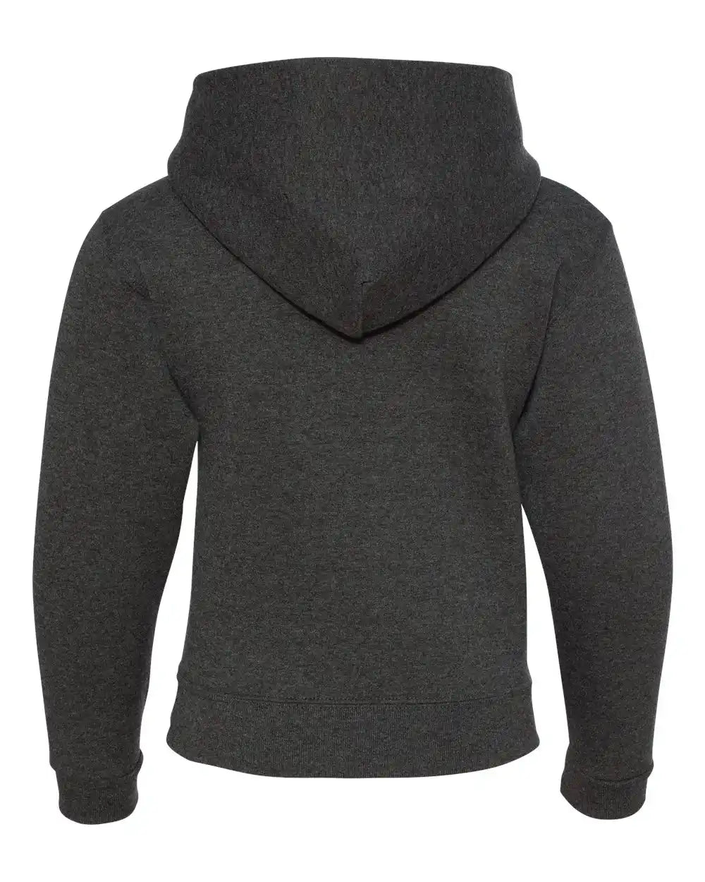 Jerzees 996yr Nublend® Youth Hooded Sweatshirt - Black Heather