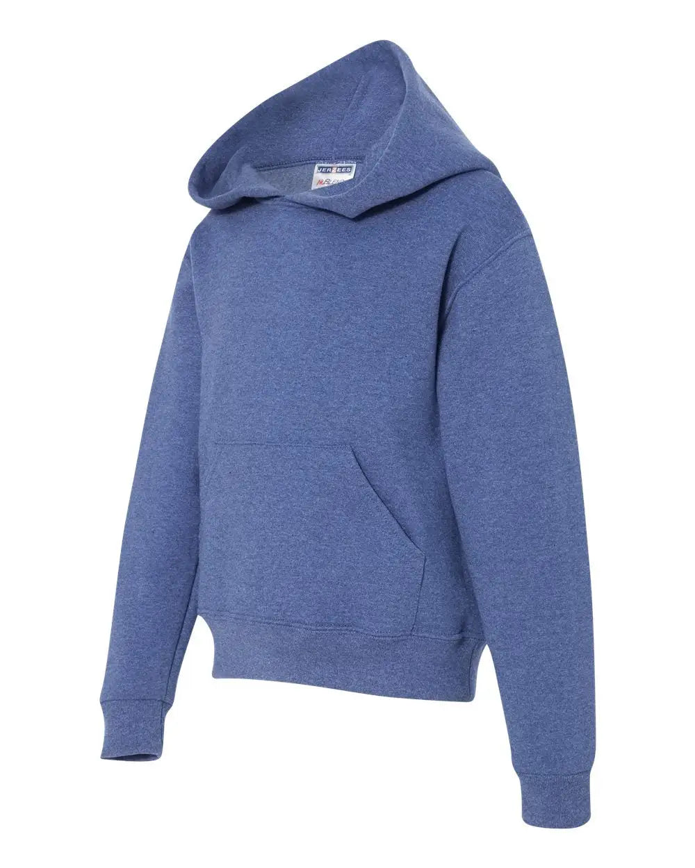 Jerzees 996yr Nublend® Youth Hooded Sweatshirt - Vintage Heather Blue - Gray / s