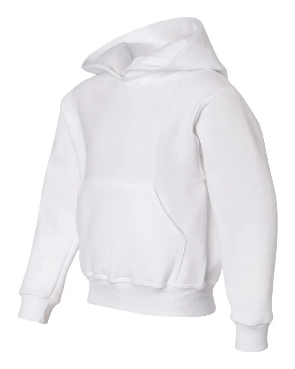 Jerzees 996yr Nublend® Youth Hooded Sweatshirt - White - s