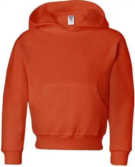 Jerzees 996yr Nublend Youth Hooded Sweatshirt Burnt Orange