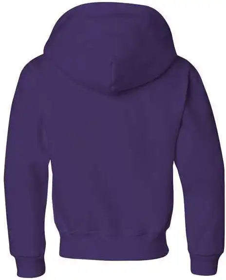 Jerzees 996yr Nublend Youth Hooded Sweatshirt Deep Purple