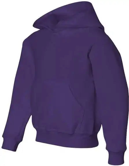 Jerzees 996yr Nublend Youth Hooded Sweatshirt Deep Purple