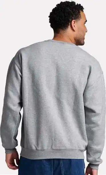 Jerzees C12mr Rugged Crewneck Sweatshirt Athletic Heather