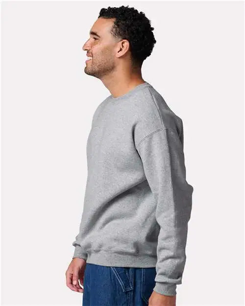 Jerzees C12mr Rugged Crewneck Sweatshirt - Athletic Heather