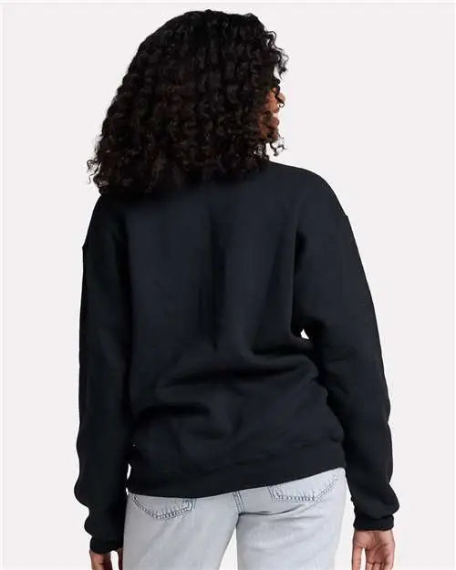Jerzees C12mr Rugged Crewneck Sweatshirt - Black Ink