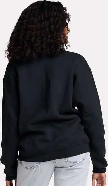 Jerzees C12mr Rugged Crewneck Sweatshirt Black Ink
