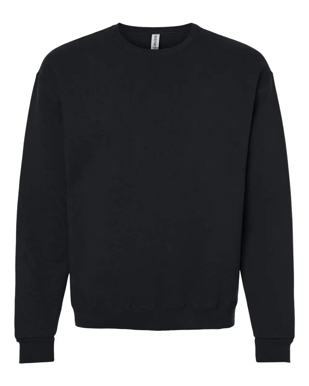 Jerzees C12mr Rugged Crewneck Sweatshirt - Black Ink - s