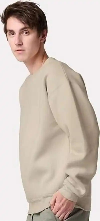 Jerzees C12mr Rugged Crewneck Sweatshirt - Putty