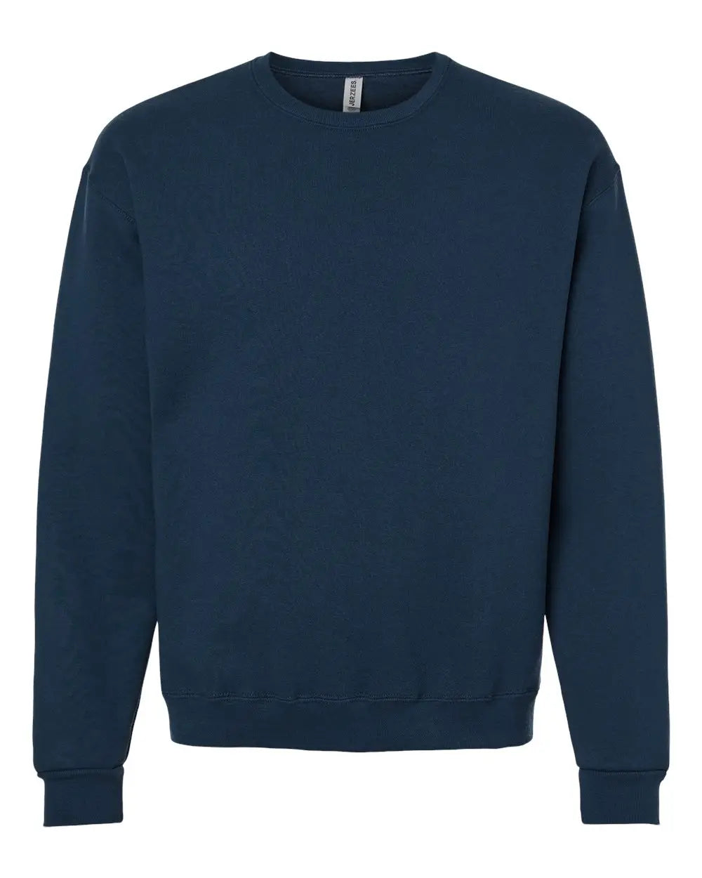Jerzees C12mr Rugged Crewneck Sweatshirt - Washed Navy - s