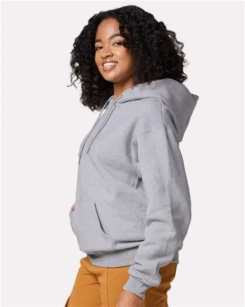 Jerzees H12mr Rugged Hooded Sweatshirt - Athletic Heather