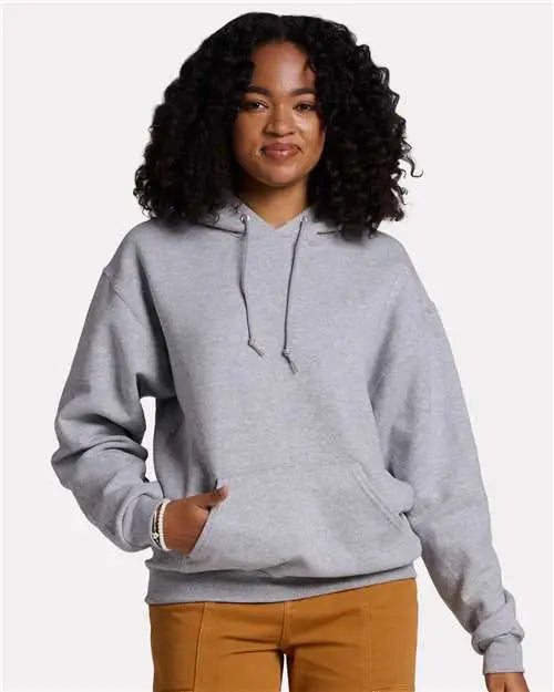 Jerzees H12mr Rugged Hooded Sweatshirt - Athletic Heather