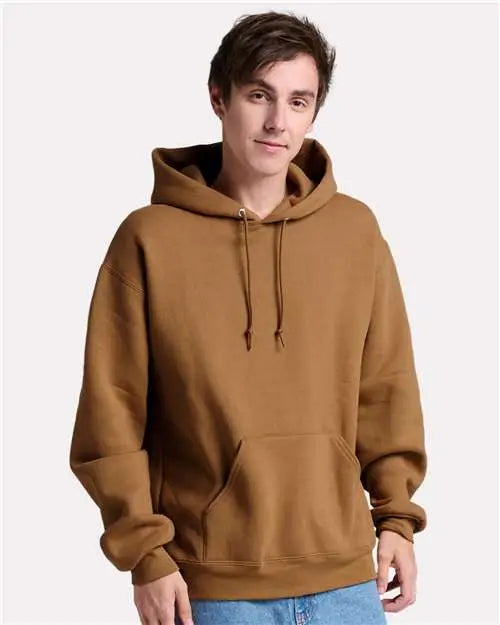 Jerzees H12mr Rugged Hooded Sweatshirt - Golden Pecan