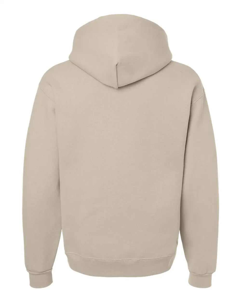 Jerzees H12mr Rugged Hooded Sweatshirt - Putty - Light Gray / s