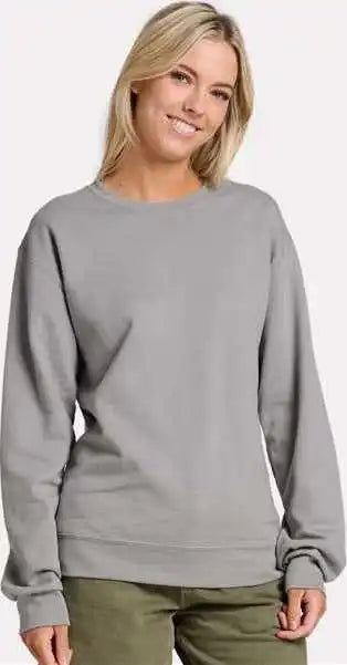 Jerzees Ic48mr Ultimate Cvc Crewneck Sweatshirt - Rock