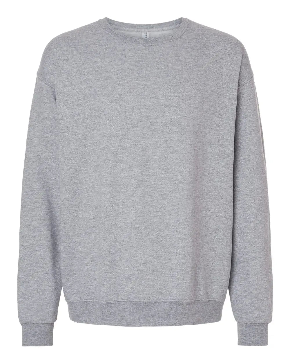 Jerzees Ic48mrj Ultimate Cvc Crewneck Sweatshirt - Ic48mr - Athletic Heather - Adult s