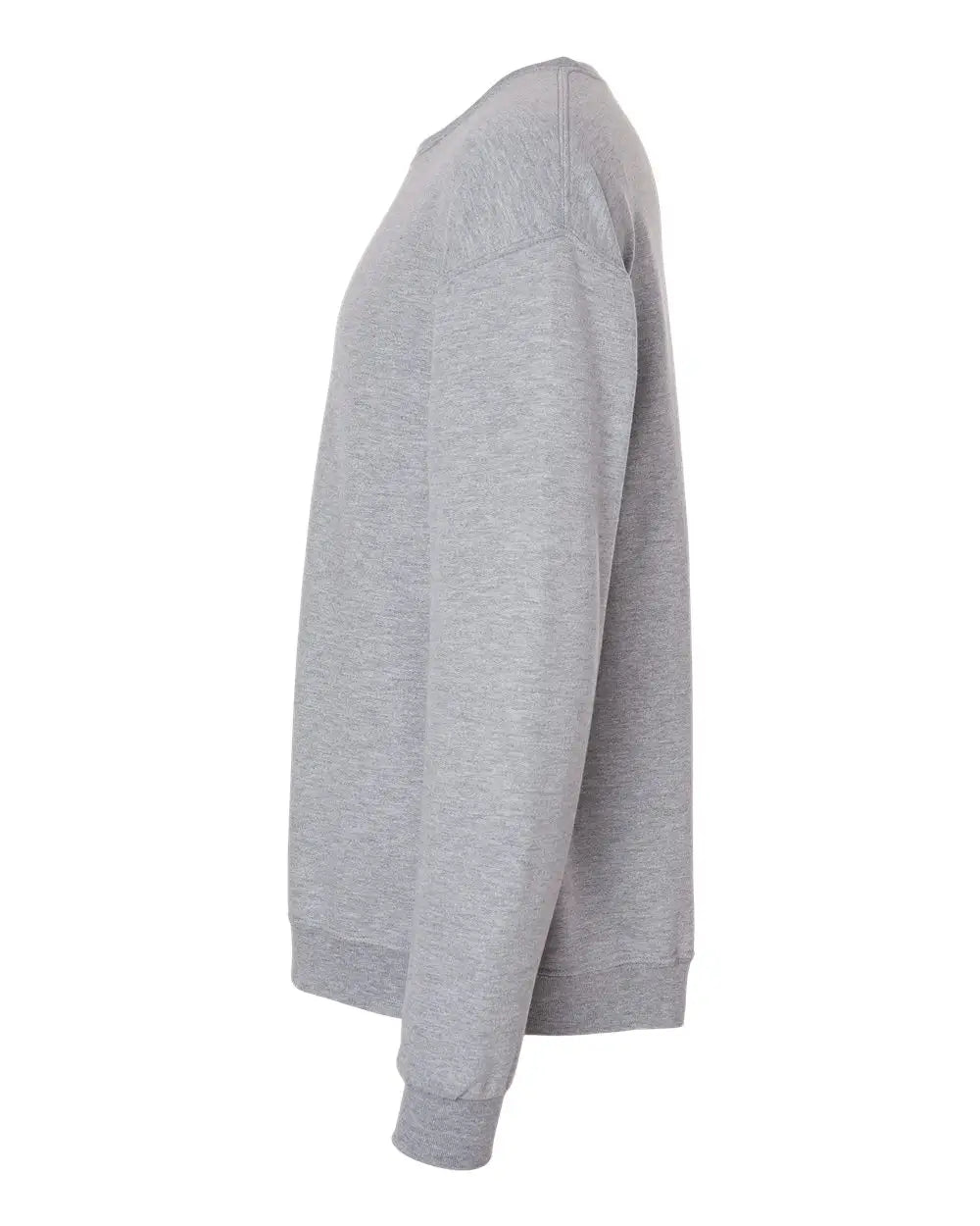 Jerzees Ic48mrj Ultimate Cvc Crewneck Sweatshirt - Ic48mr - Athletic Heather