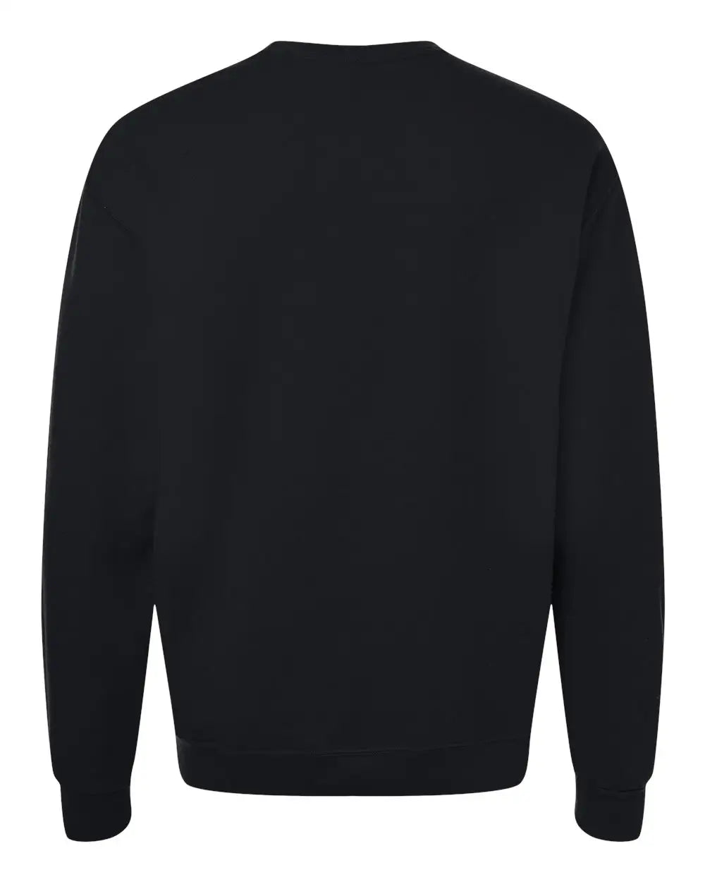 Jerzees Ic48mrj Ultimate Cvc Crewneck Sweatshirt - Ic48mr - Black Ink