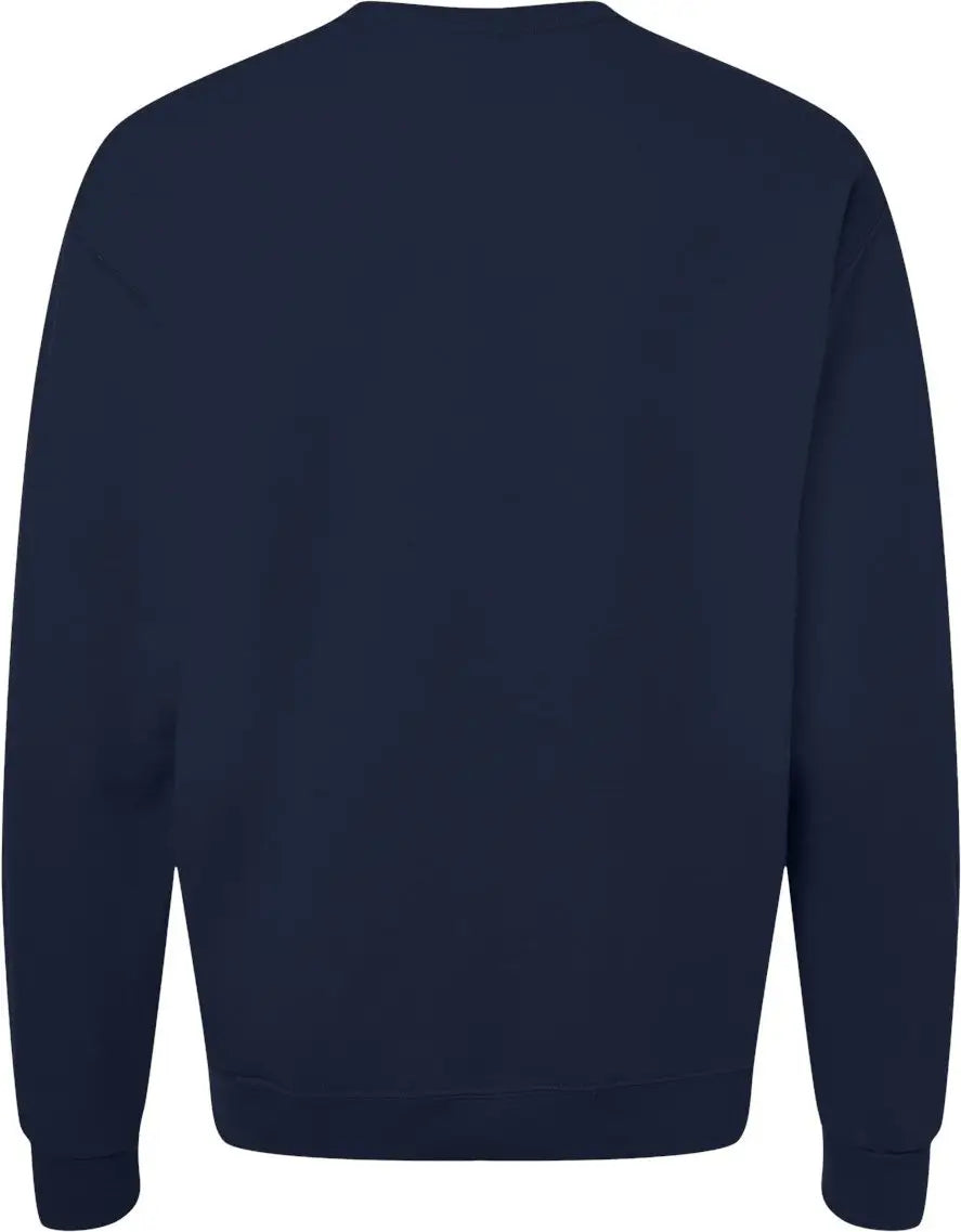 Jerzees Ic48mrj Ultimate Cvc Crewneck Sweatshirt - Ic48mr - J. Navy - Adult s