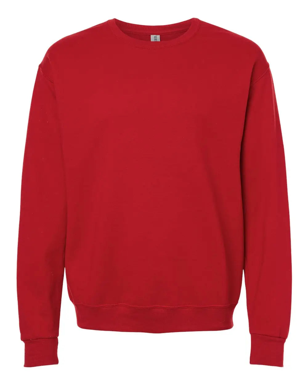 Jerzees Ic48mrj Ultimate Cvc Crewneck Sweatshirt - Ic48mr - True Red - Adult s