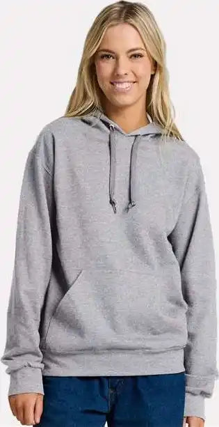 Jerzees Ic49mr Ultimate Cvc Hooded Sweatshirt - Athletic Heather