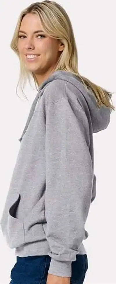 Jerzees Ic49mr Ultimate Cvc Hooded Sweatshirt - Athletic Heather