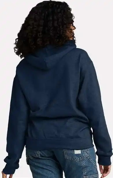 Jerzees Ic49mr Ultimate Cvc Hooded Sweatshirt Indigo Heather