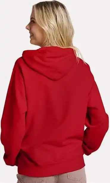 Jerzees Ic49mr Ultimate Cvc Hooded Sweatshirt - True Red