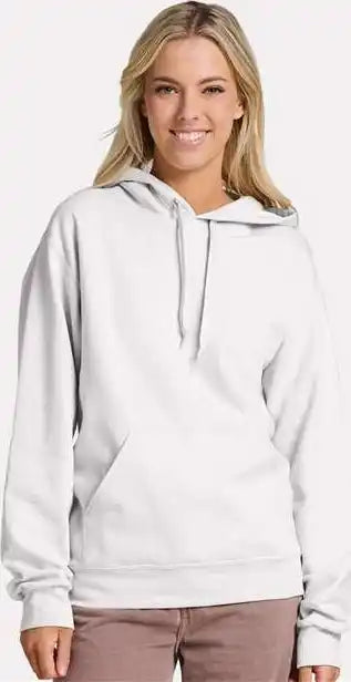 Jerzees Ic49mr Ultimate Cvc Hooded Sweatshirt White