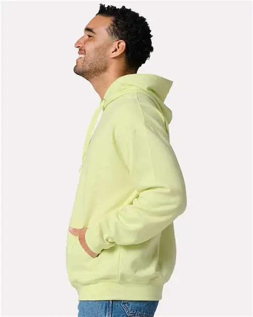 Jerzees Ic49mrj Ultimate Cvc Hooded Sweatshirt - Ic49mr - Celery Juice