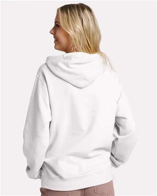 Jerzees Ic49mrj Ultimate Cvc Hooded Sweatshirt - Ic49mr - White