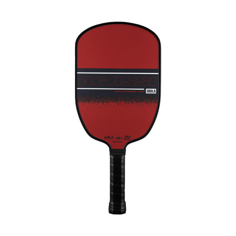 Joola Agassi Champion 12mm Pickleball Paddle - Red / Os