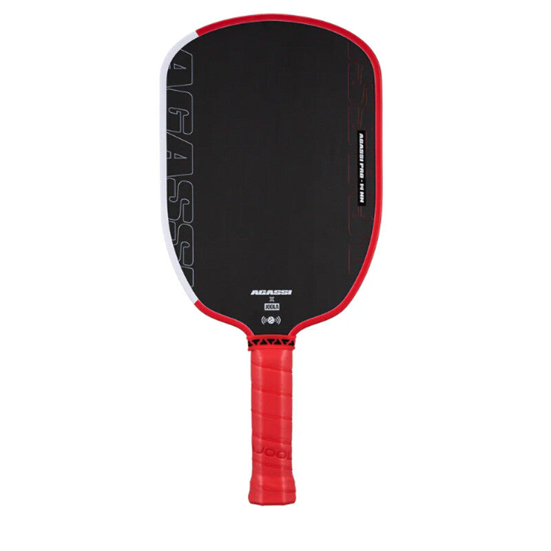 JOOLA Agassi Pro 14mm Pickleball Paddle - Black Red - HIT a Double