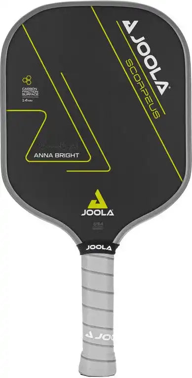 Joola Anna Bright Scorpeus 14mm Pickleball Paddle - Black