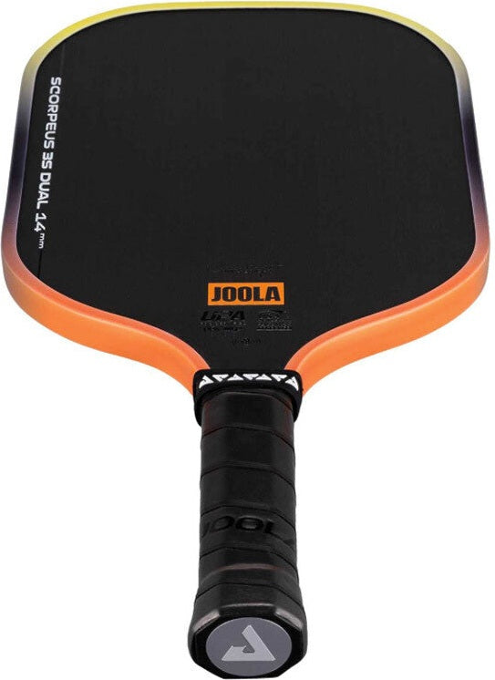 Joola Anna Bright Scorpeus Pro 3s Dual 14mm Pickleball Paddle - Org / Os