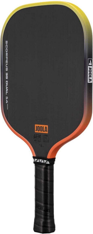 Joola Anna Bright Scorpeus Pro 3s Dual 14mm Pickleball Paddle - Org / Os